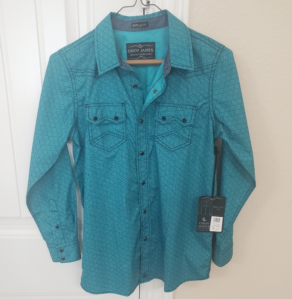 Cody James Boys Western Snap Shirt